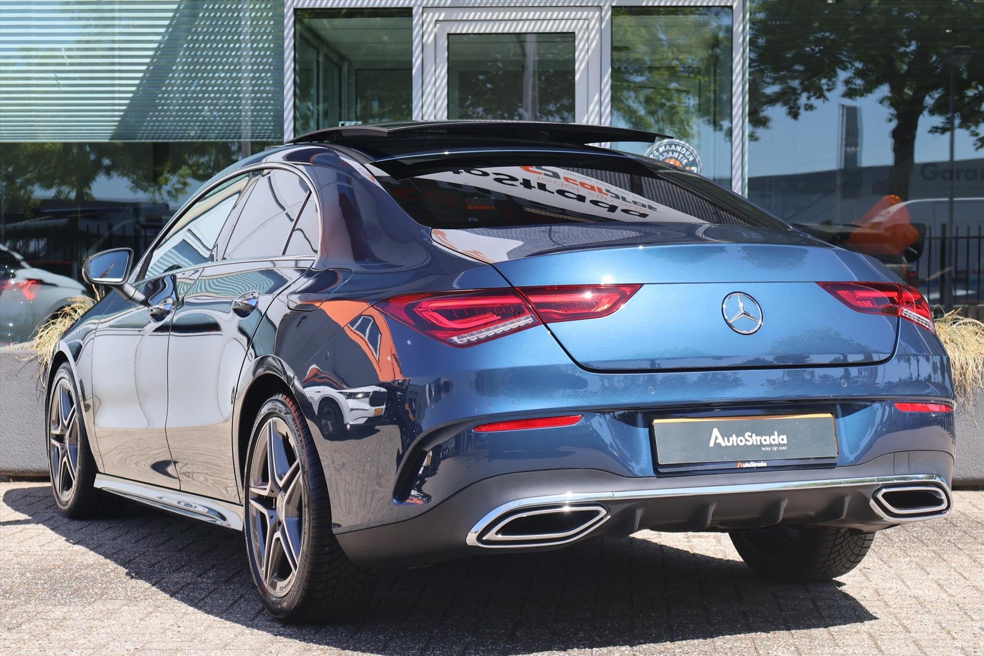 Mercedes CLA Coupé 200 AMG-LINE 163pk I Pano I Sfeerverlich, Auto's, CLA, Gebruikt, 4 cilinders, Met garantie (alle)