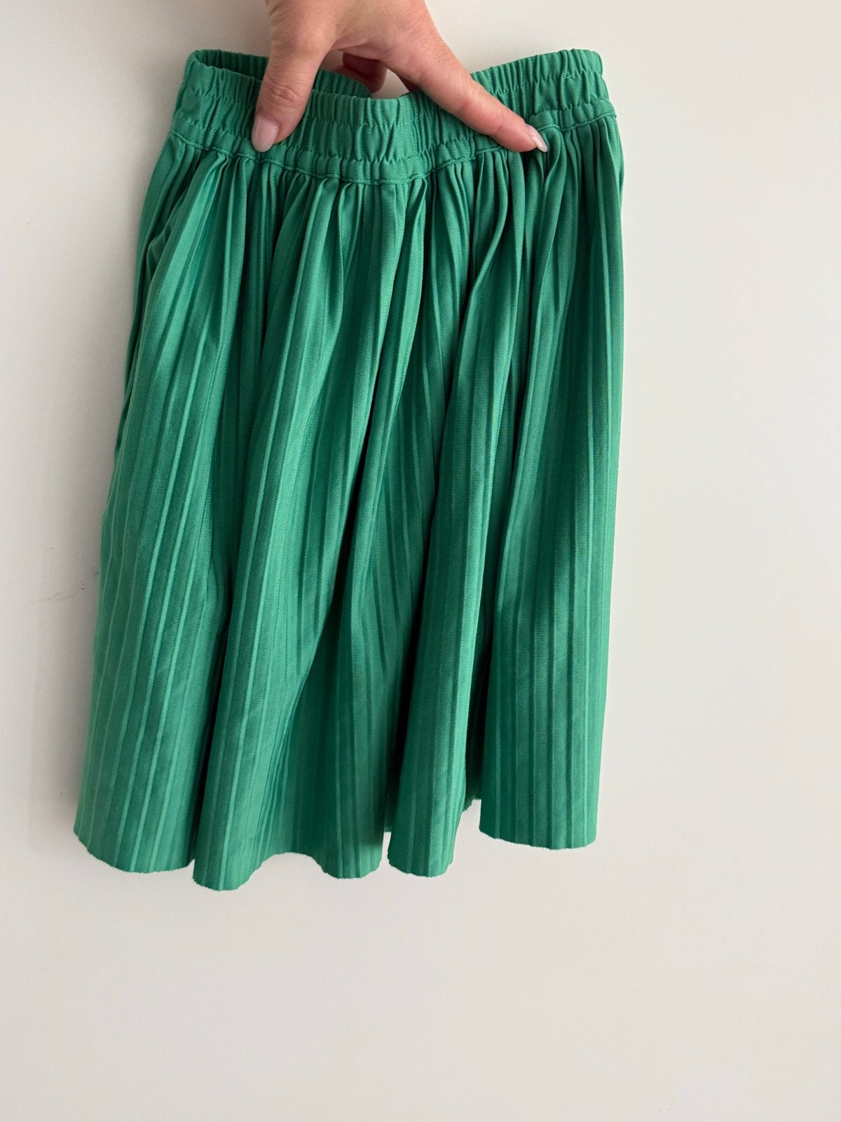 Groene geplooide rok ARKET, Ophalen of Verzenden, Zo goed als nieuw, Meisje, Jurk of Rok