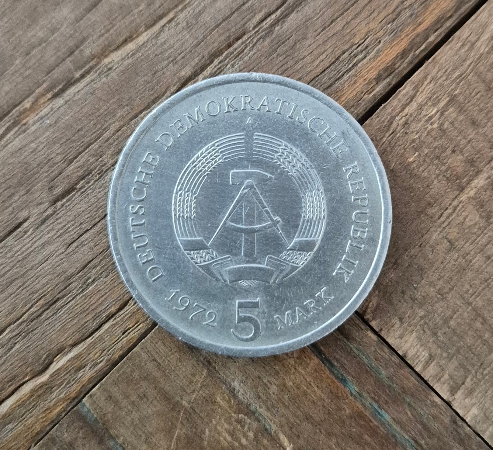 5 Duits mark, Ophalen of Verzenden, Duitsland, Losse munt