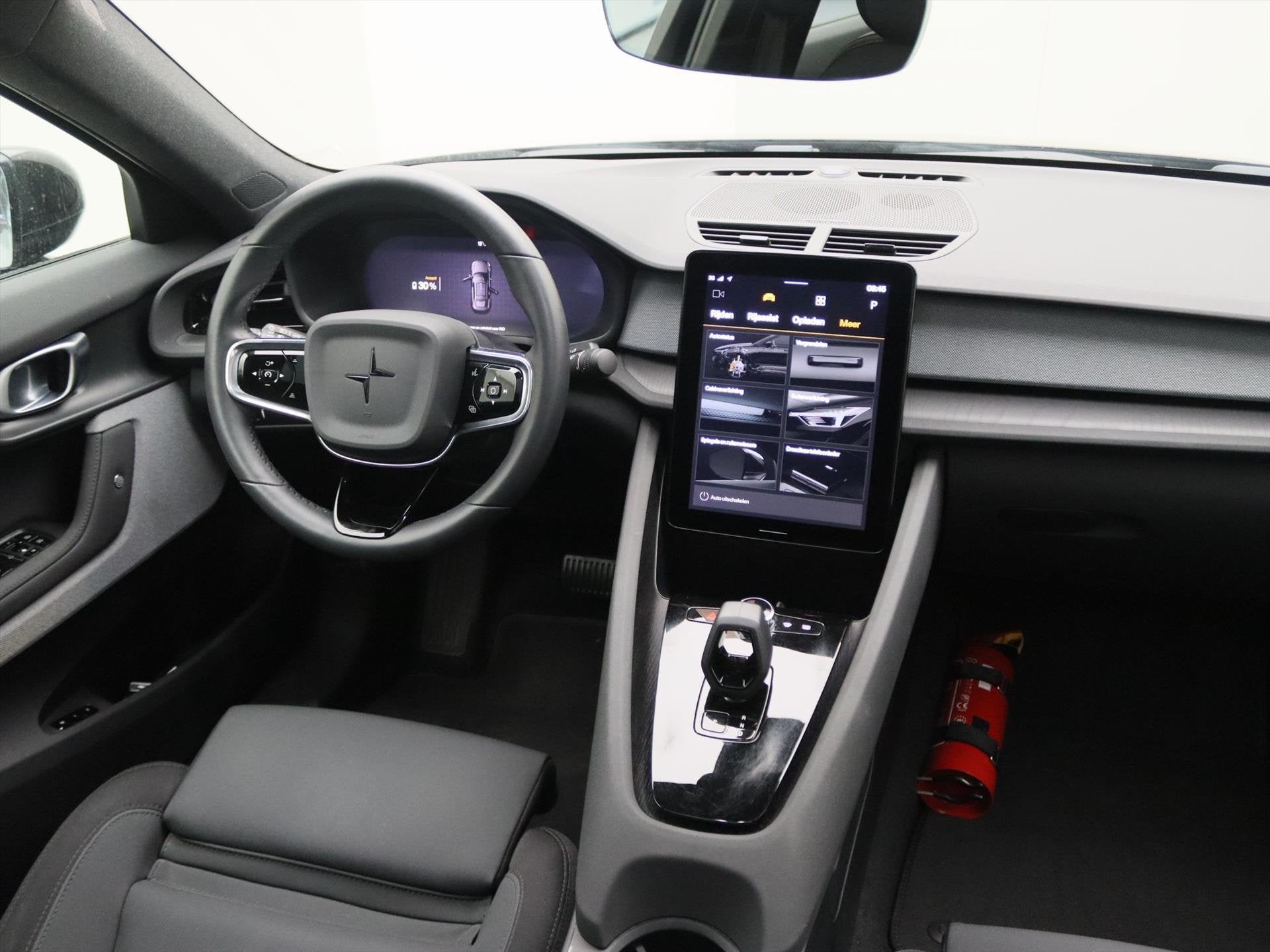 Polestar 2 Long Range Single Motor 231PK 90% SoH ( PANO+ACC+, Auto's, Polestar, Stof, Gebruikt, 1969 kg, Zwart
