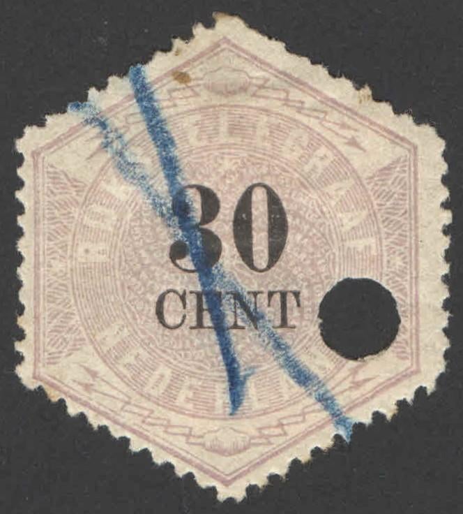 Nederland Telegramzegel 8 gestempeld, Postzegels en Munten, Postzegels | Nederland, Ophalen of Verzenden, T/m 1940, Gestempeld