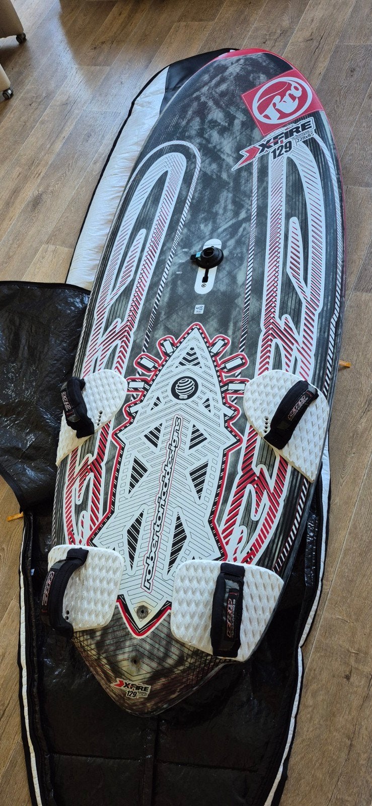 RRD CROSSFIRE MET 2 SELECT VINNEN EN BOARDBAG, Ophalen of Verzenden, Gebruikt, Plank