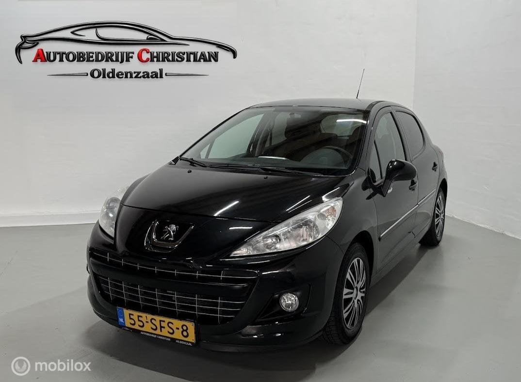 Peugeot 207 1.6 VTi Sportium | AIRCO | TREKHAAK, Voorwielaandrijving, Euro 5, Gebruikt, Zwart