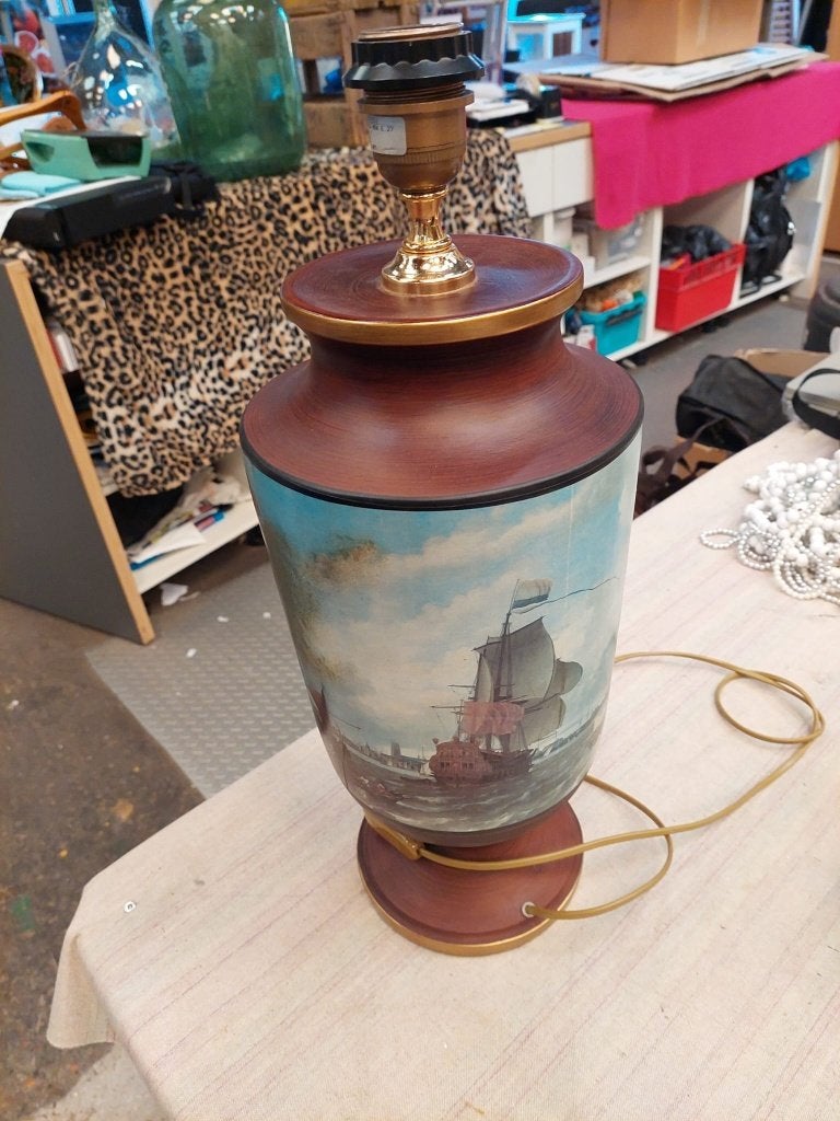 Vintage lampenvoet, Ophalen of Verzenden