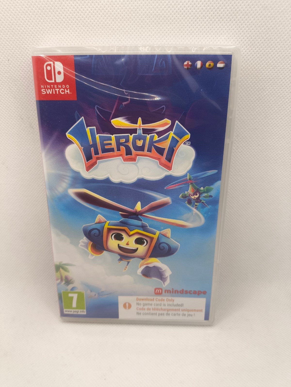SEALED heroki Nintendo Switch game (code in a box), Spelcomputers en Games, Games | Nintendo Switch, Overige genres, Ophalen of Verzenden