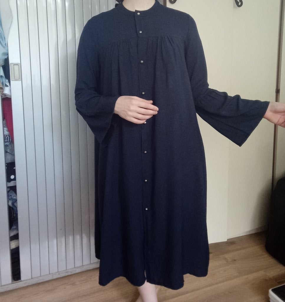 Navy blauwe tuniek - maat 38, Maat 38/40 (M), Boutique, Zo goed als nieuw, Verzenden