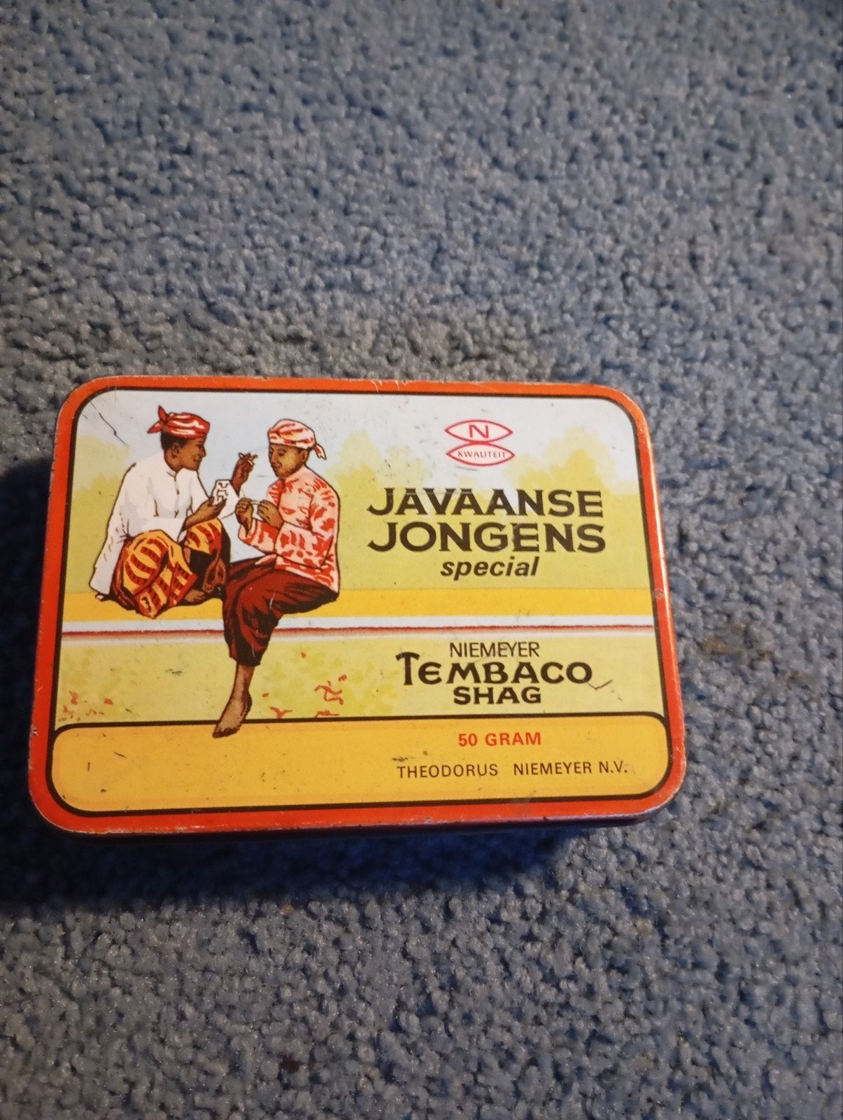 Vintage Javaanse Jongens 50 gram Niemeyer nv, Ophalen of Verzenden, Gebruikt, Overige