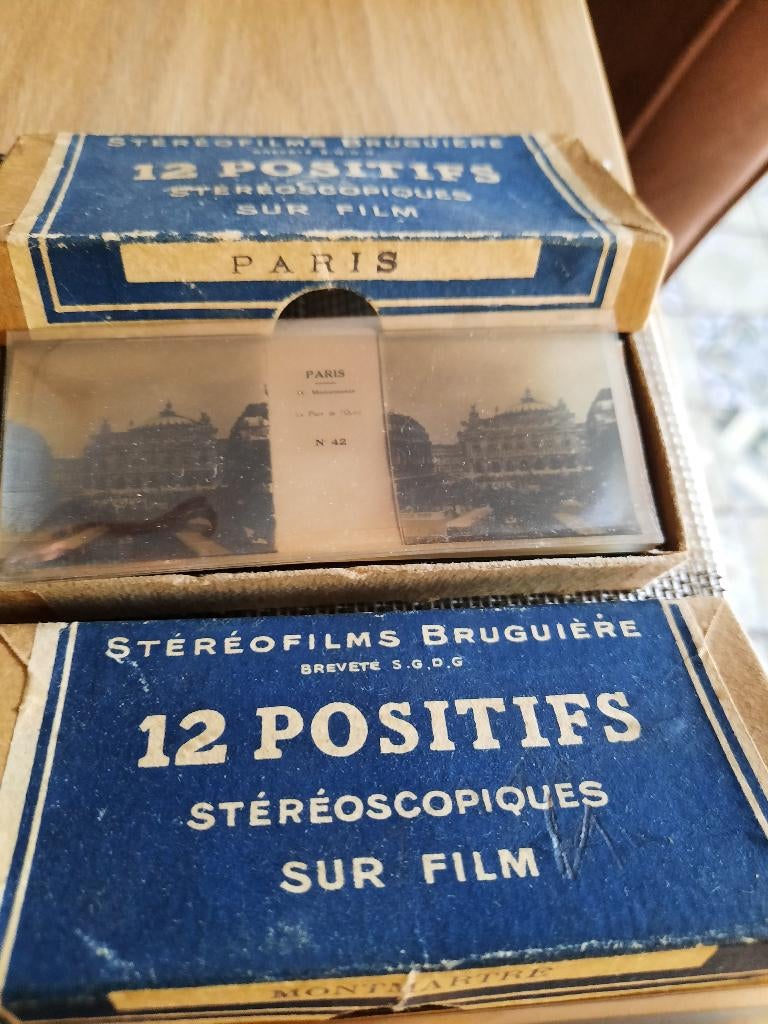 Stereofilms Bruguiere, Gebruikt, Foto, Ophalen of Verzenden, Voor 1940