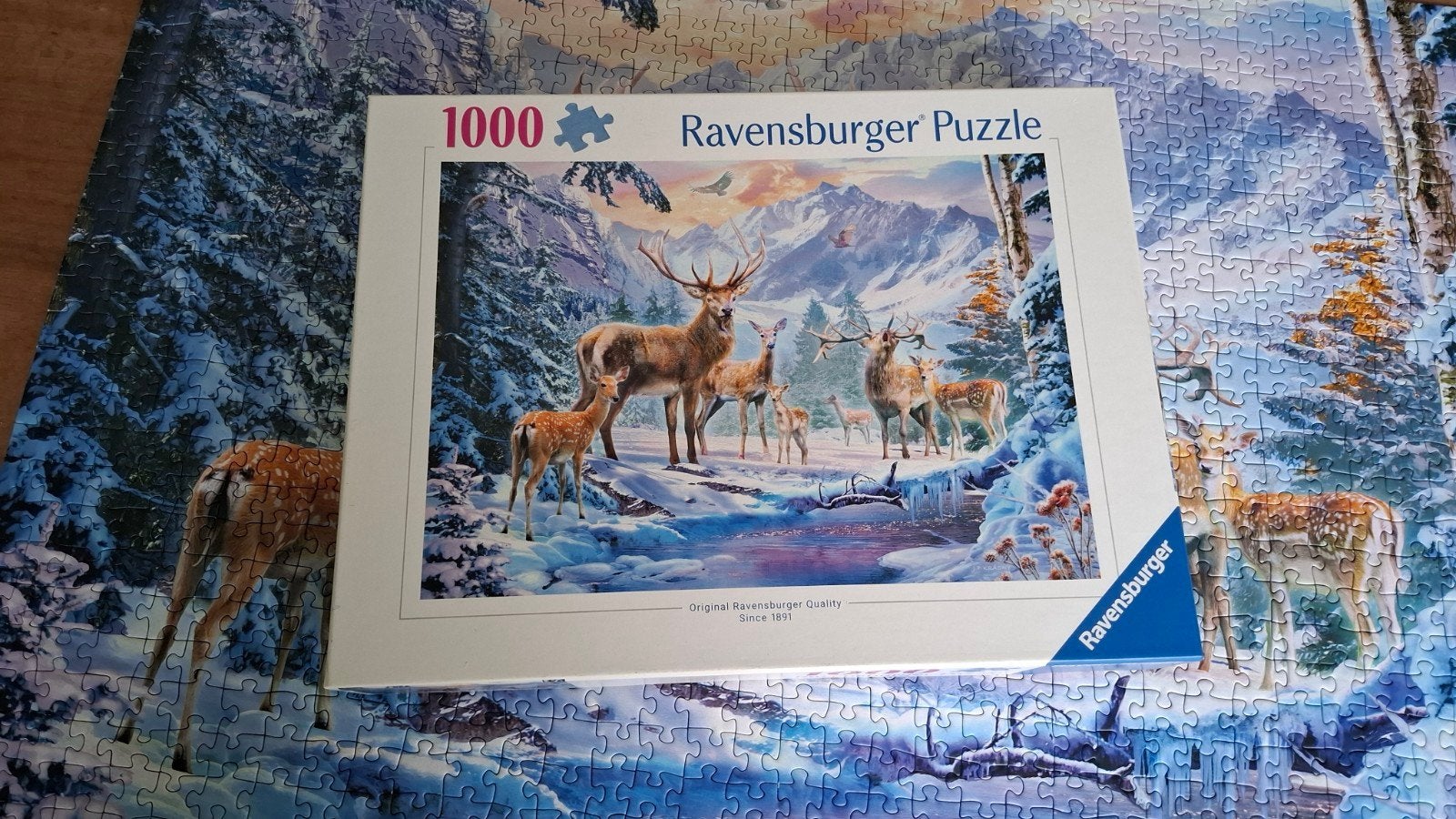 Ravensburger legpuzzel, Ophalen of Verzenden, 500 t/m 1500 stukjes, Zo goed als nieuw, Legpuzzel