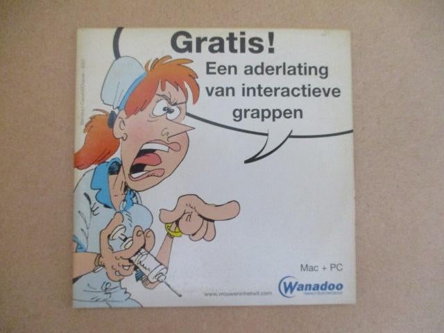 adv10939 vrouwen in t wit interactieve grappen, Ophalen, Overige figuren, Gebruikt, Overige typen