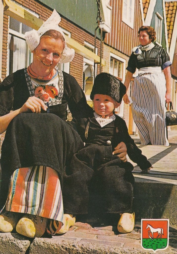VOLENDAM Klederdracht, Verzenden, 1960 tot 1980, Ongelopen, Noord-Holland