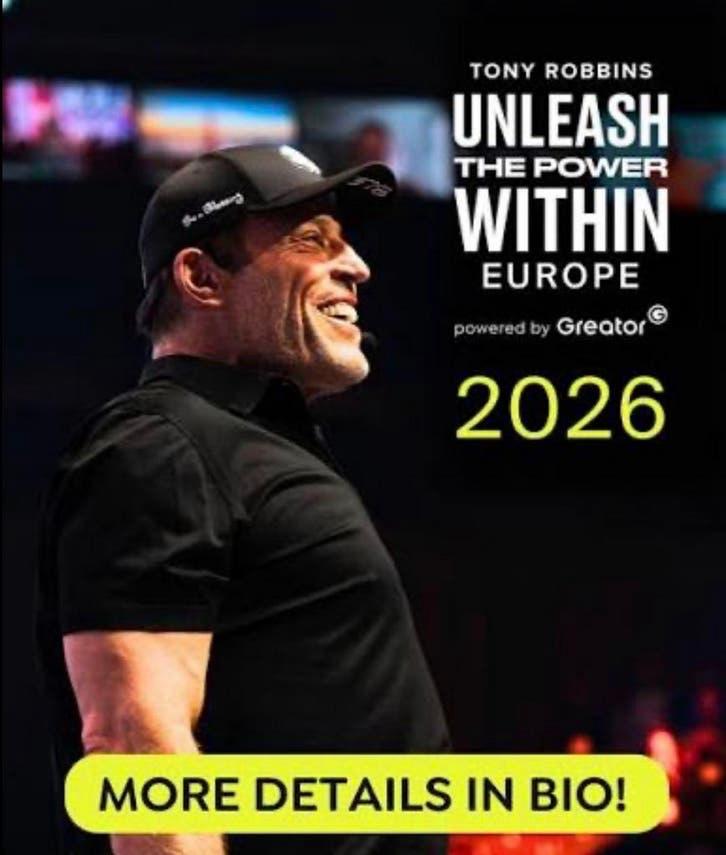 1x UPW Tony Robbins Diamond Ticket, Tickets en Kaartjes, Eén persoon