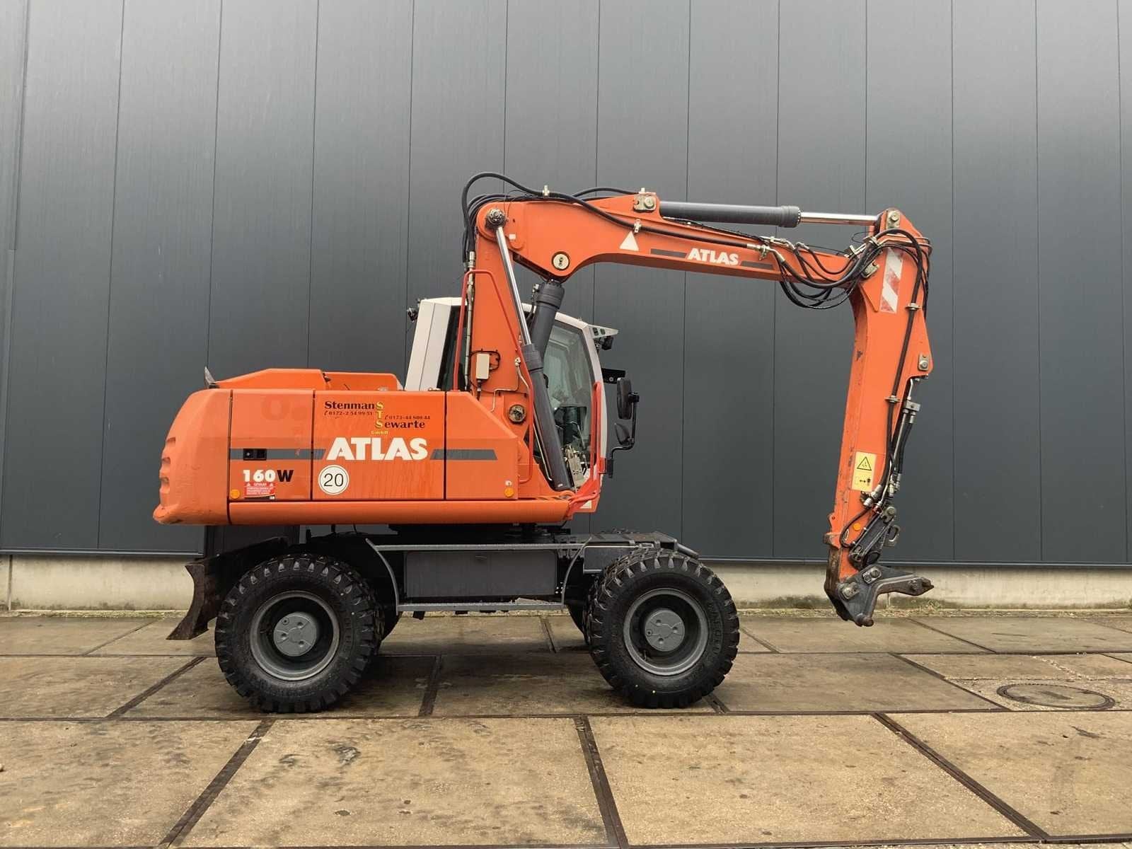 Atlas - 2012 - 160W - Mobiele kraan, Zakelijke goederen, Machines en Bouw | Kranen en Graafmachines, Kraan