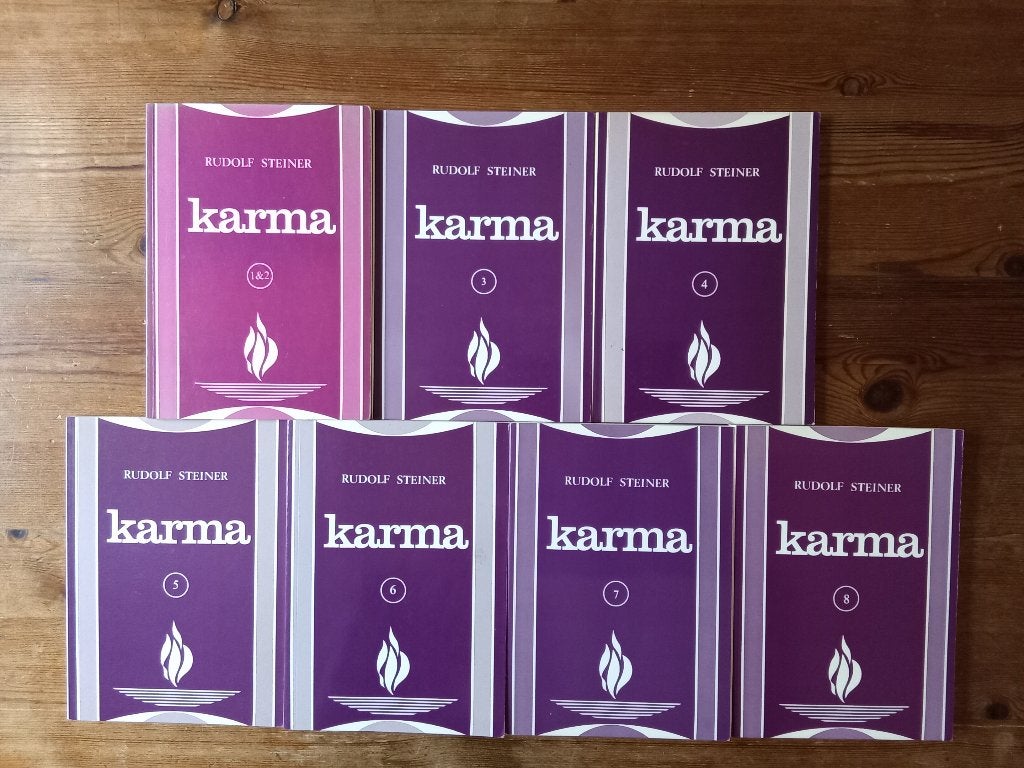 Rudolf Steiner: Karma, Ophalen of Verzenden, Zo goed als nieuw, Spiritualiteit algemeen, Achtergrond en Informatie