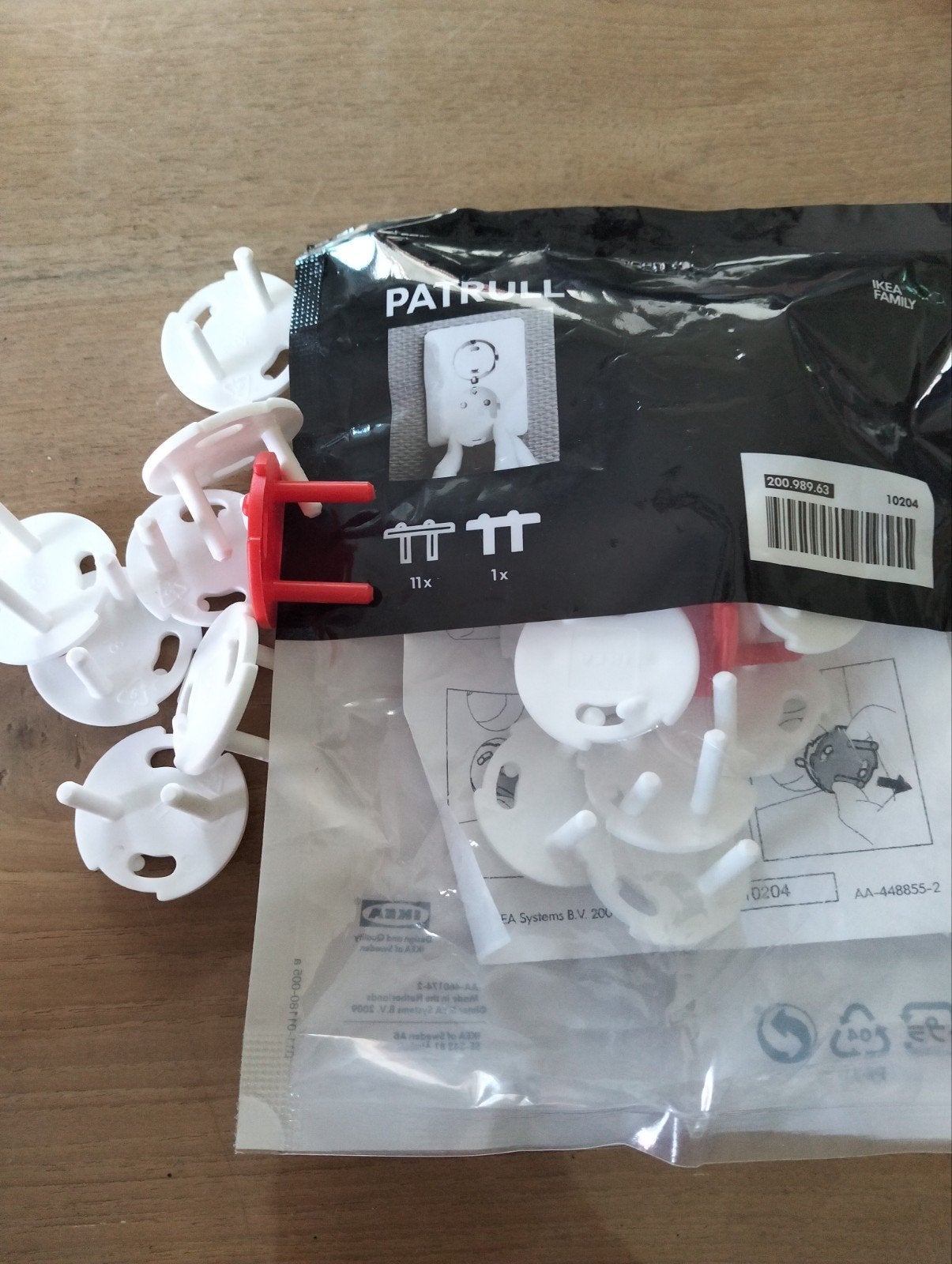 IKEA PATRULL Stopcontactbeveiliging (19 stuks), Ophalen of Verzenden, Nieuw