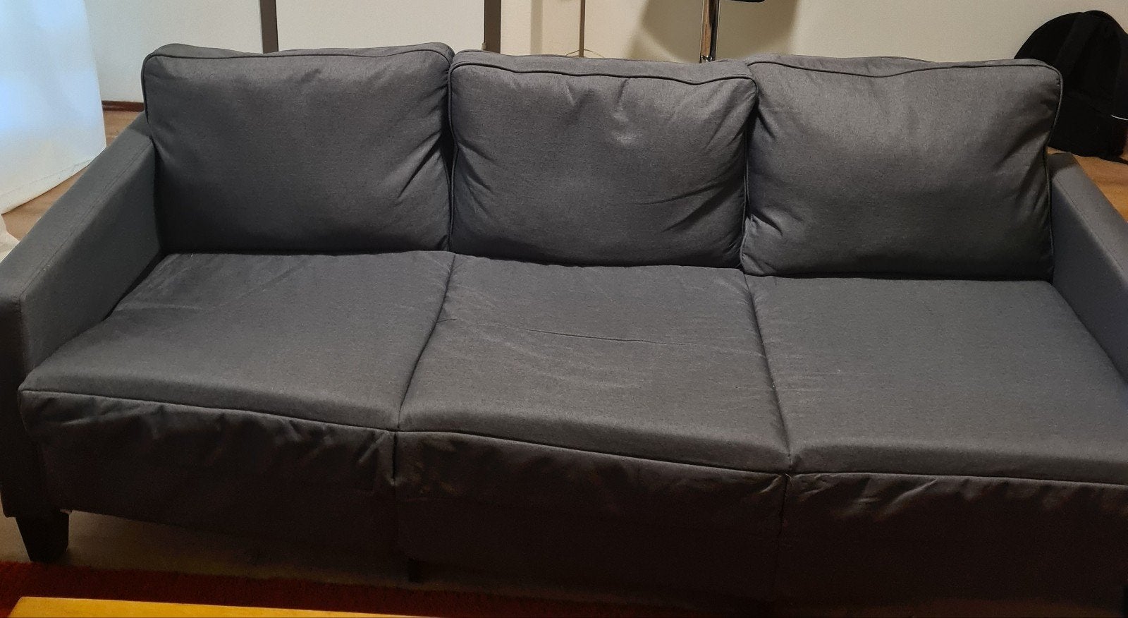 Nieuwe VidaXL bank 180 cm - Zo goed als nieuw!, Ophalen, 150 tot 200 cm, Driepersoons, Zo goed als nieuw