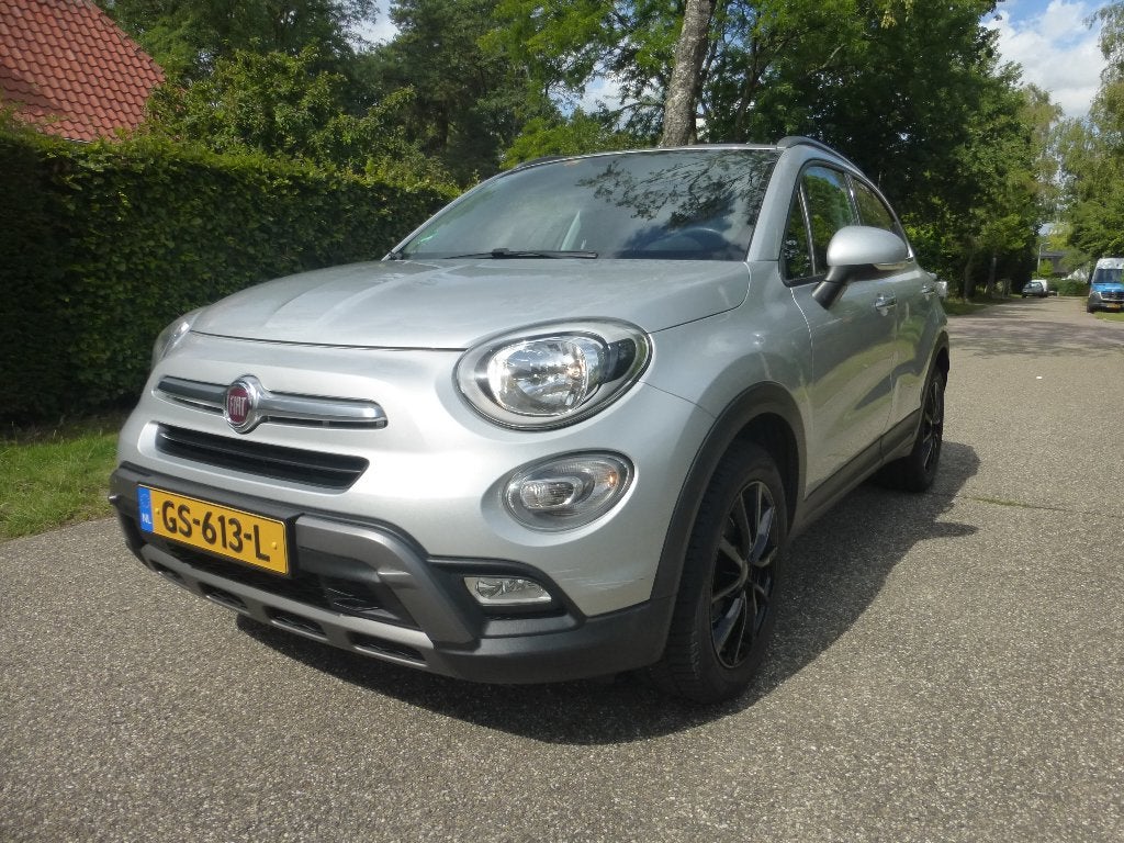 Fiat 500X 1.4turbo Multiair Zilver euro6 DEUK portier 5.999, Auto's, Voorwielaandrijving, 4 cilinders, Origineel Nederlands, 1200 kg
