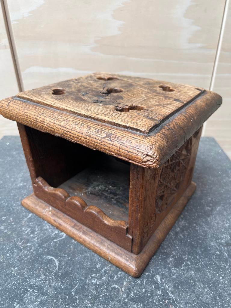 Unieke 19e-eeuwse Friese Kerfsnede Stoof, Antiek en Kunst, Verzenden