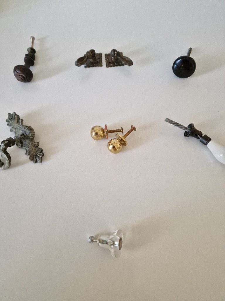 Kastknopjes, Doe-het-zelf en Verbouw, Hang- en Sluitwerk, Ophalen of Verzenden, Koper of Messing, Klink of Kruk