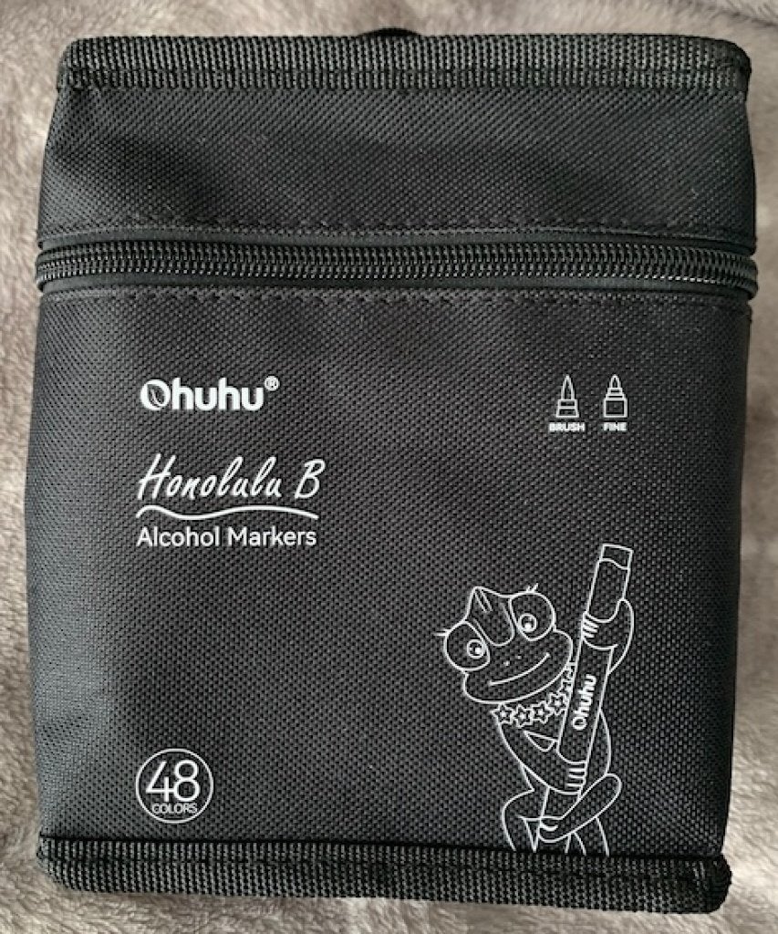 Ohuhu tas voor stiften  48 stuks NIEUW, Ophalen of Verzenden, Zo goed als nieuw, Potlood of Stift