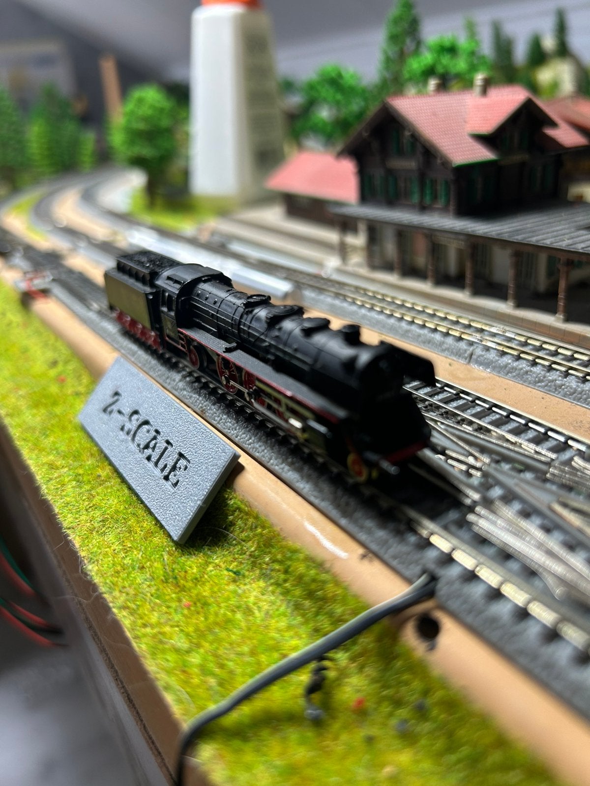 Marklin miniclub z spoor Stoomlok met tender, Wisselstroom, Gebruikt, Locomotief, Ophalen of Verzenden