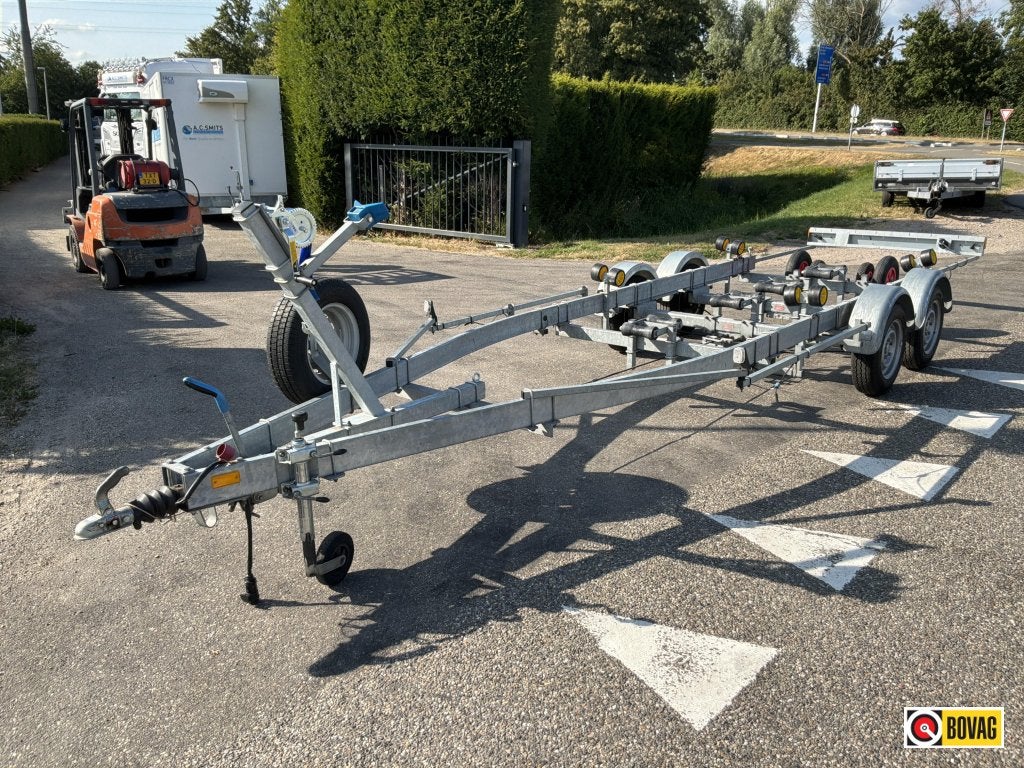 Kalf Boottrailer tandemasser in super staat, Watersport en Boten, Boottrailers, Gebruikt