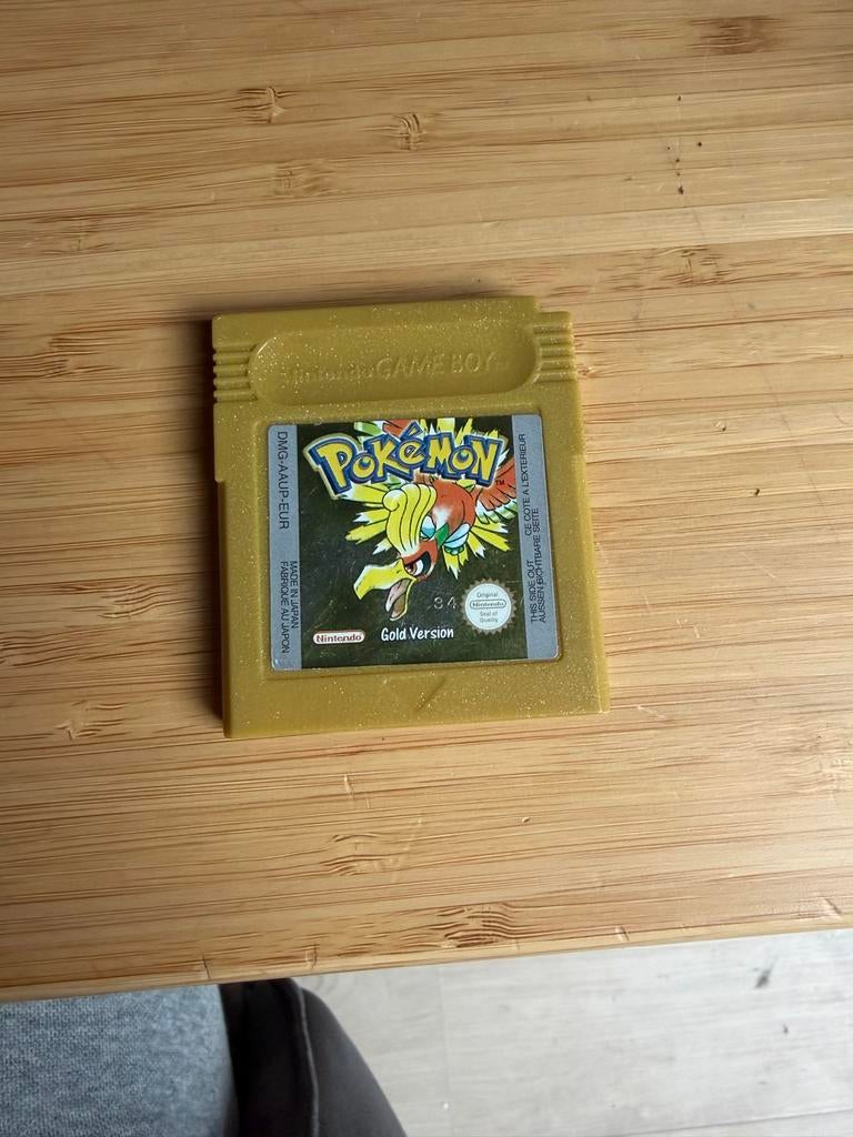 Pokémon Gold Version - Game Boy Color, Gebruikt, 1 speler, Ophalen of Verzenden, Role Playing Game (Rpg)