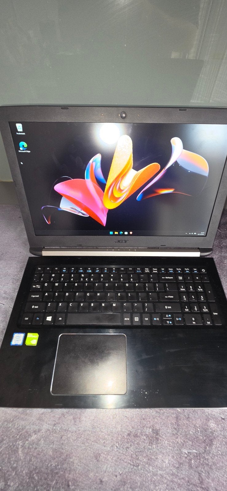 Goed werkende Acer Aspire 5 A515-55 laptop (accu defect), Intel Core i7-8550U, Gebruikt, Met videokaart, 8 GB