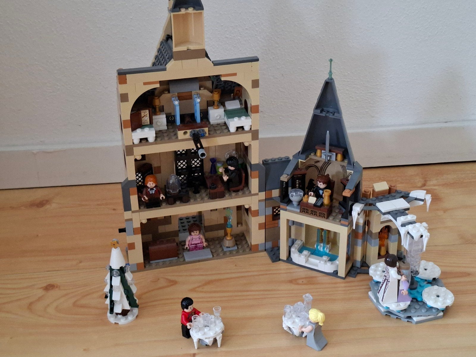 Lego 75948 Harry Potter kloktoren, Harry Potter, Ophalen of Verzenden, Zo goed als nieuw, Complete set