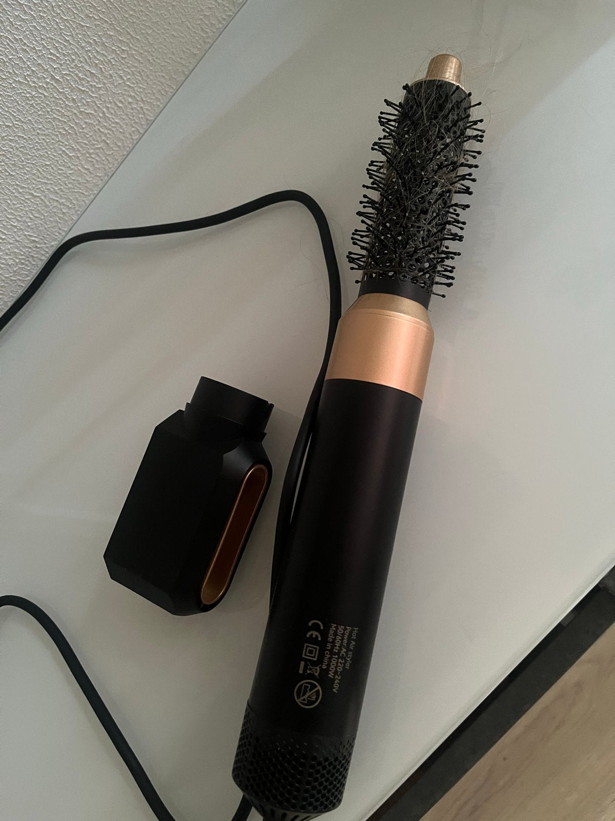 AESTRA Föhnborstel - 2-in-1 Haarstyling Tool, Ophalen of Verzenden, Zo goed als nieuw, Föhn of Haardroger