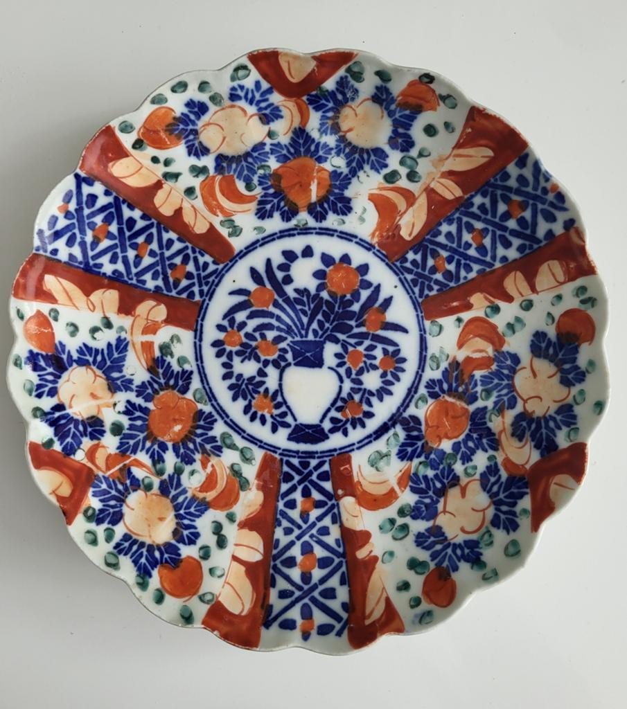 Te koop antiek Chinees Porseleinen wandbord, Antiek en Kunst, Ophalen of Verzenden