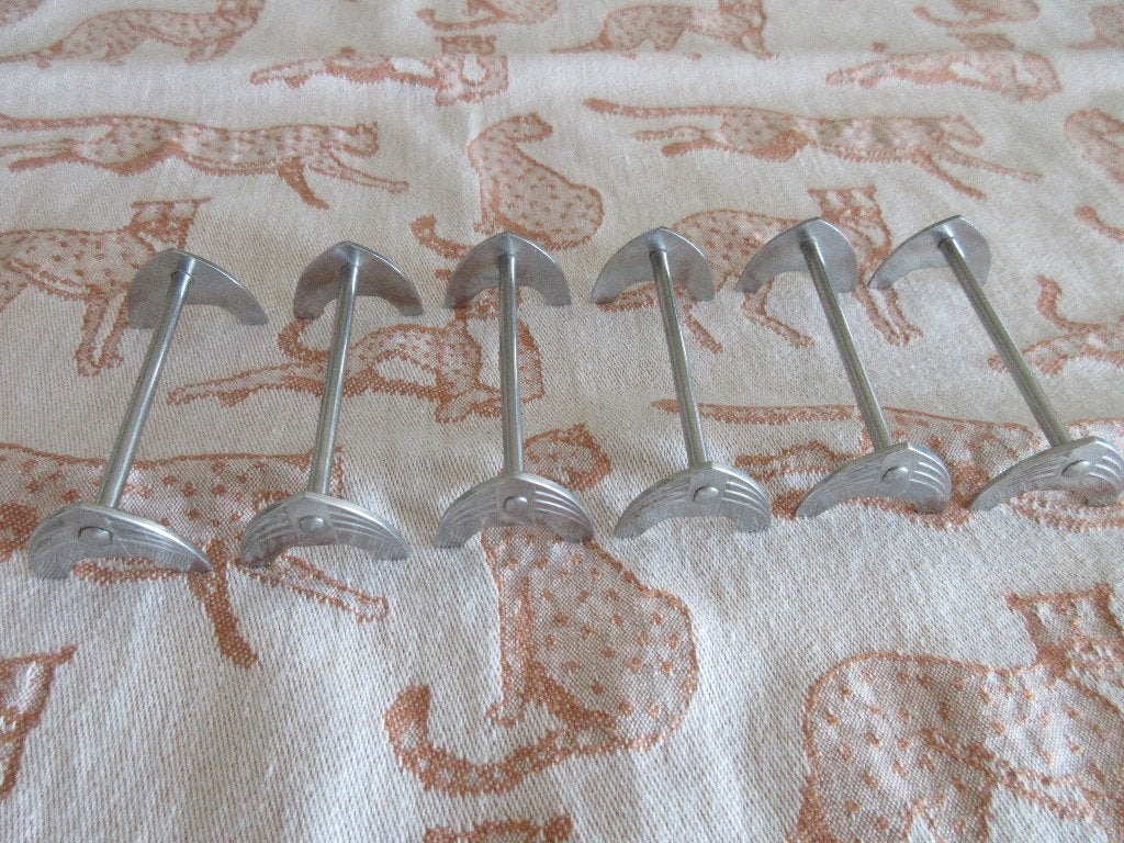 Gero Zilmeta 581 VISGRAAT Messenleggers, Gebruikt, Gero, Los bestek, Ophalen of Verzenden
