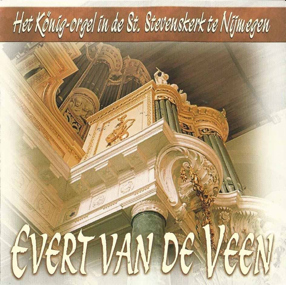 OrgelCD: Evert van de Veen - St. Stevenskerk Nijmegen, Ophalen of Verzenden, Zo goed als nieuw, Instrumentaal, Orgel