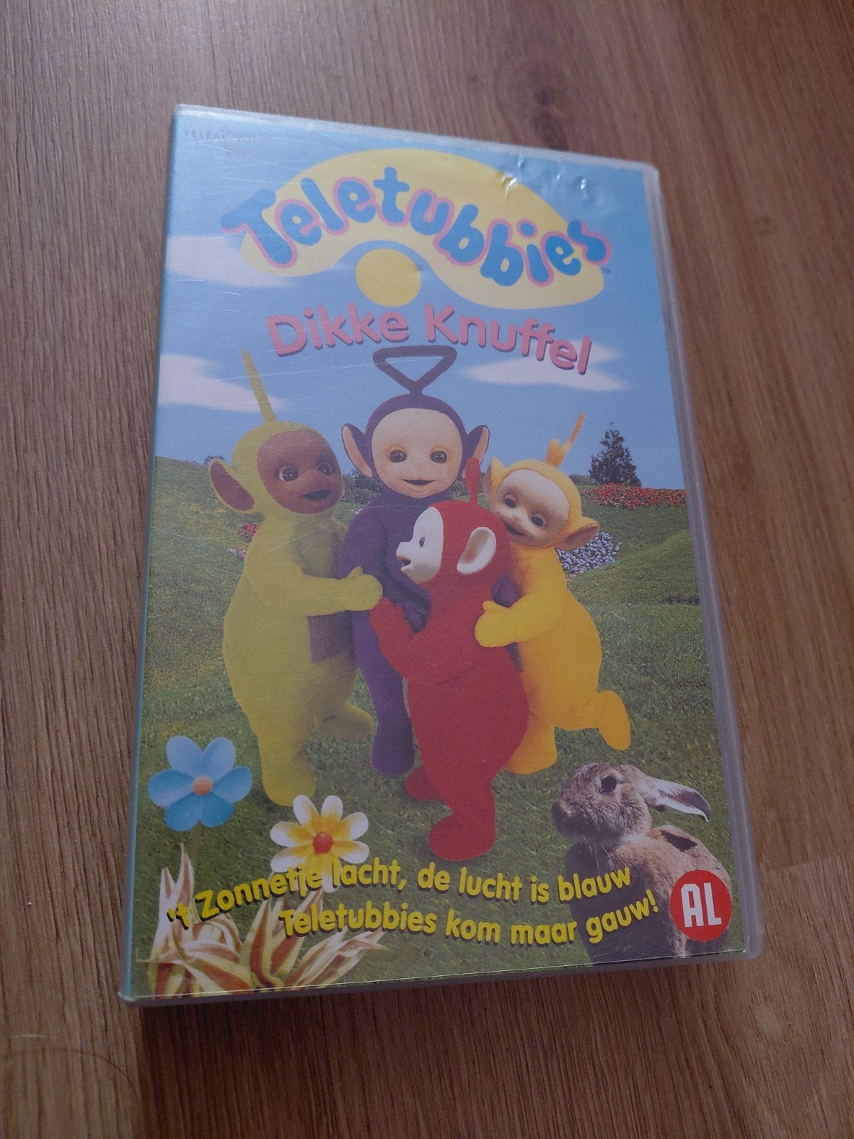 Teletubbies dikke knuffel videoband., Gebruikt, Alle leeftijden, Ophalen of Verzenden, Kinderprogramma of -film