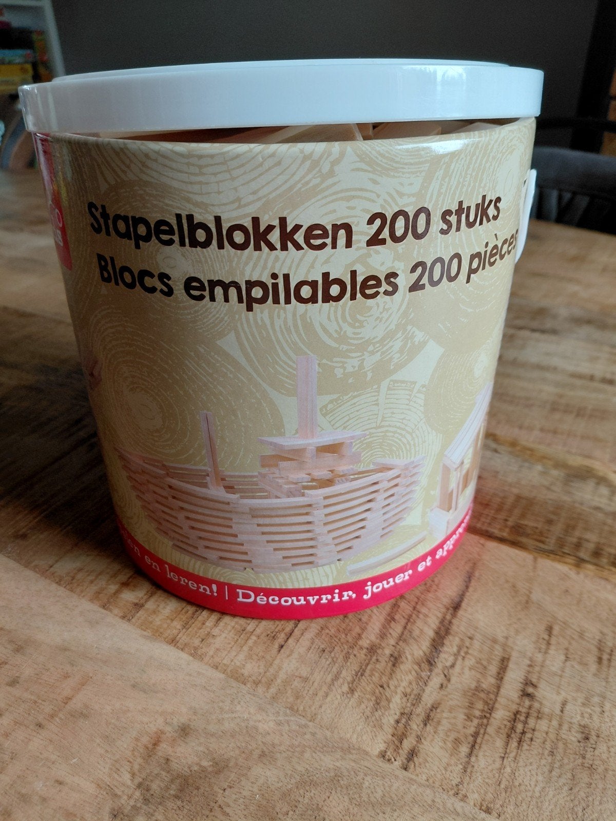 Stapelblokken 200 stuks, Ophalen