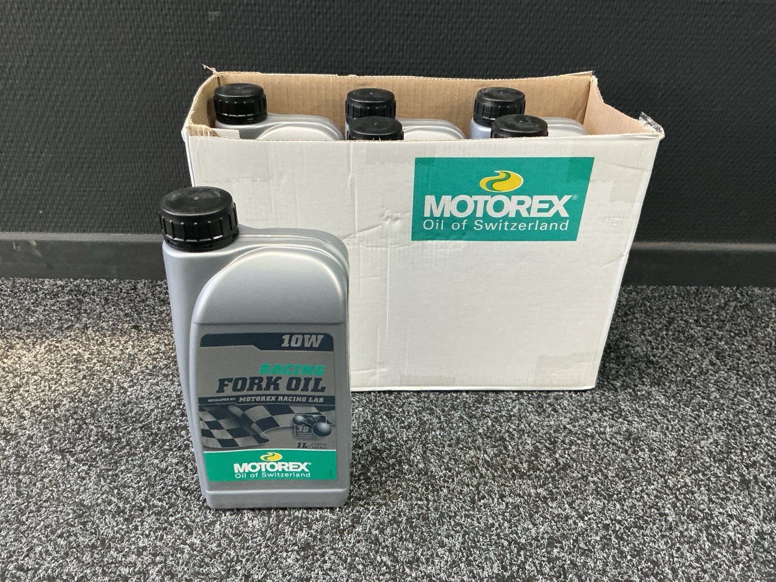 Motorex Racing Fork Oil 10W - 1 liter, Motoren, Ophalen of Verzenden