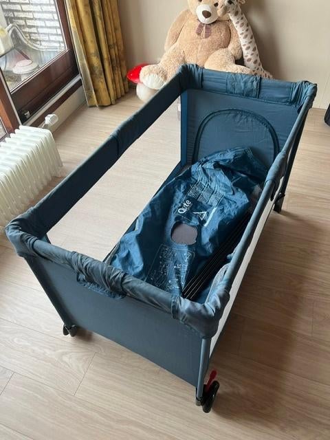 Qute baby camping / reisbedje, Ophalen, Gebruikt, Minder dan 140 cm, Matras