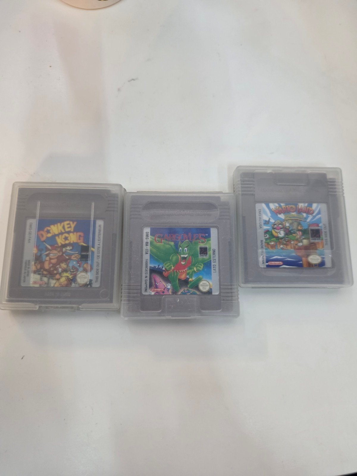 Game Boy games: Donkey Kong, Gargoyle's Quest, Wario Land, Spelcomputers en Games, Gebruikt, 1 speler, Ophalen of Verzenden, Platform