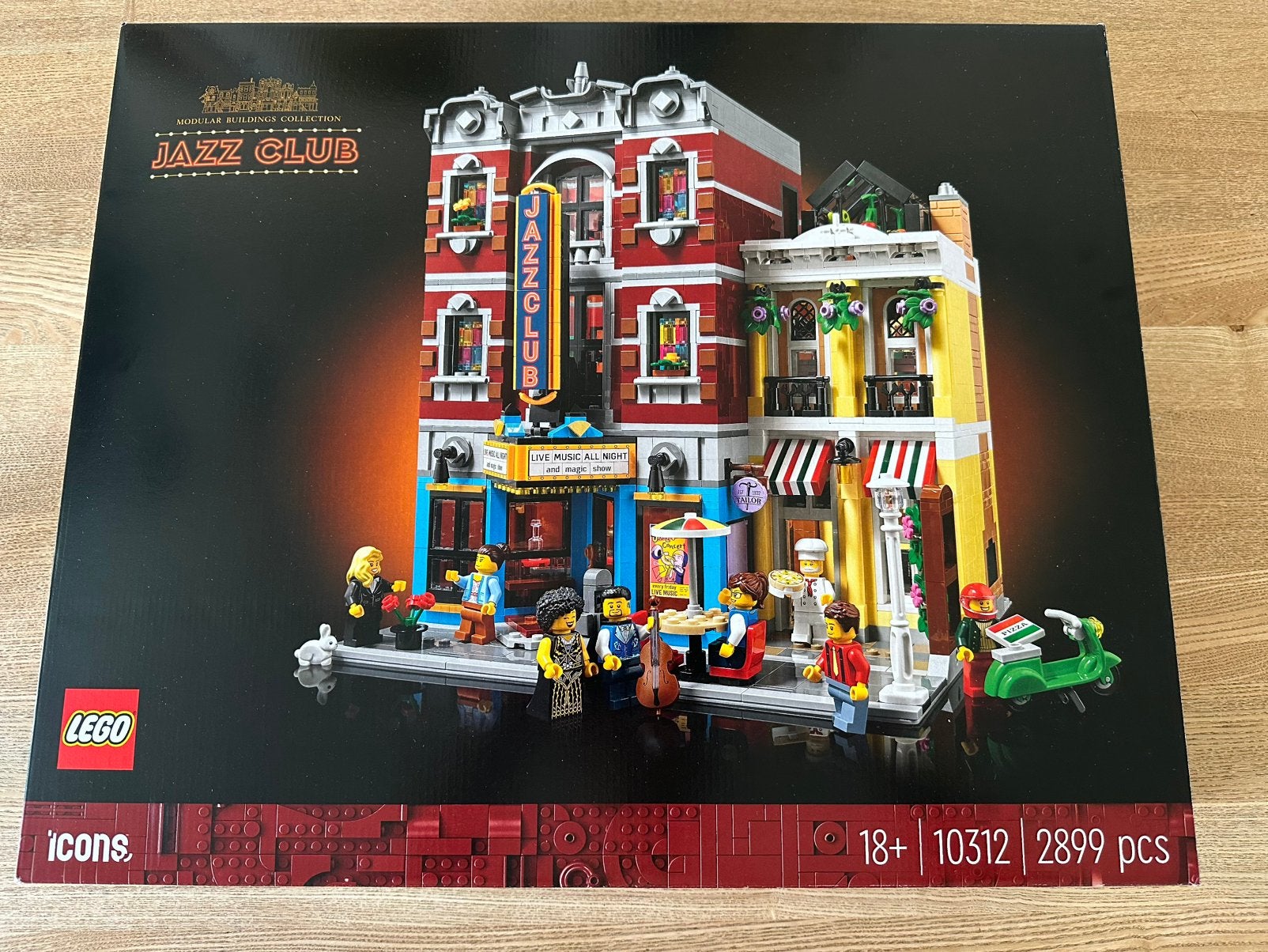 Lego icons 10312 Jazz Club Nieuw & Sealed, Inclusief extra onderdelen, Lego, Nieuw, Ophalen of Verzenden