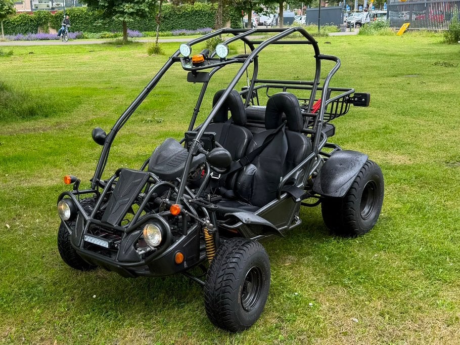 PGO Buggy 250 Zwart | L7e | Apple CarPlay | LED Verlichting, Ophalen, 250 cc, Zo goed als nieuw, Benzine