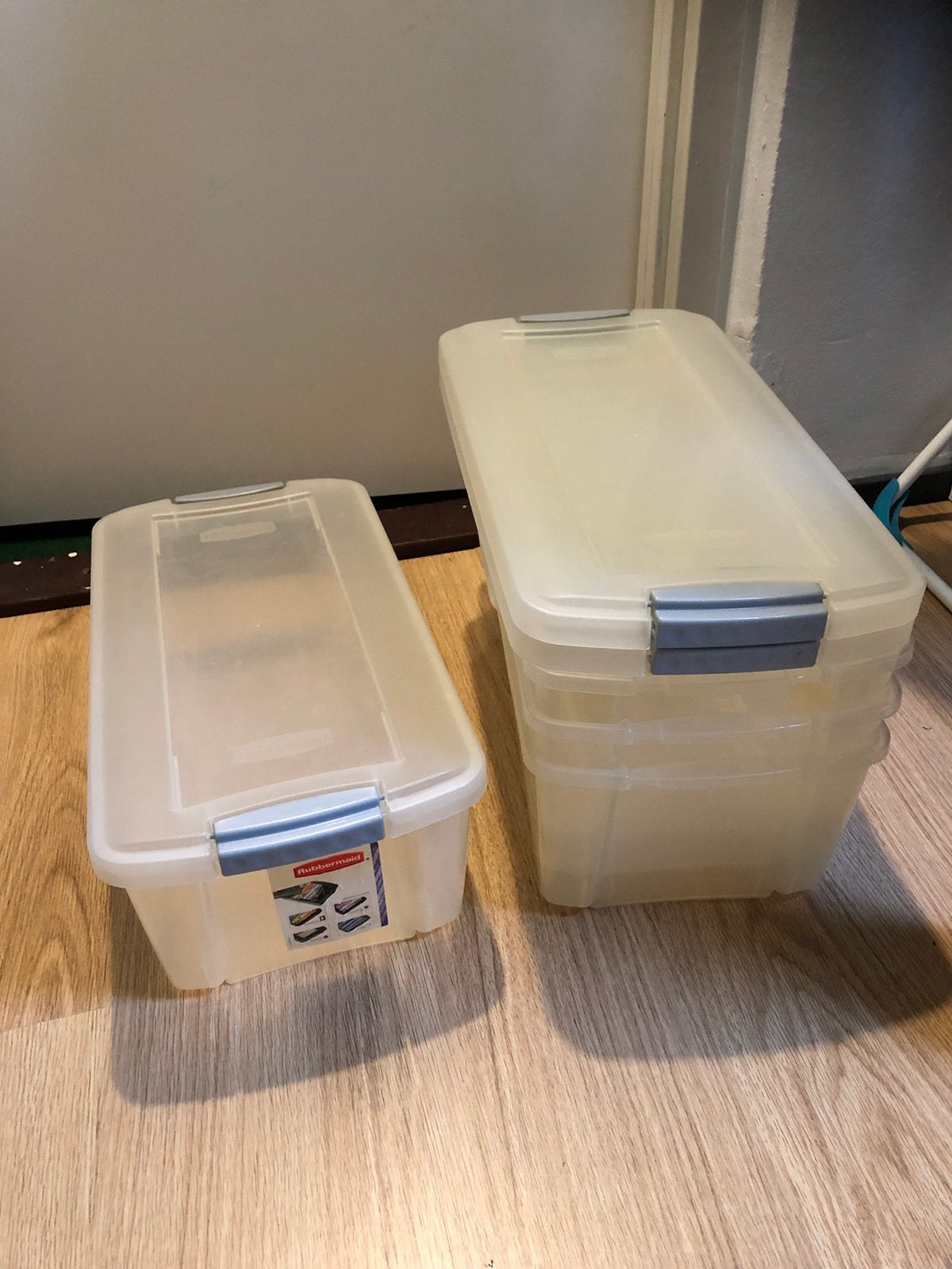 Curver opbergbak - krat me deksel voor dvds - cds, Gebruikt, Minder dan 35 cm, Minder dan 50 cm, Ophalen of Verzenden