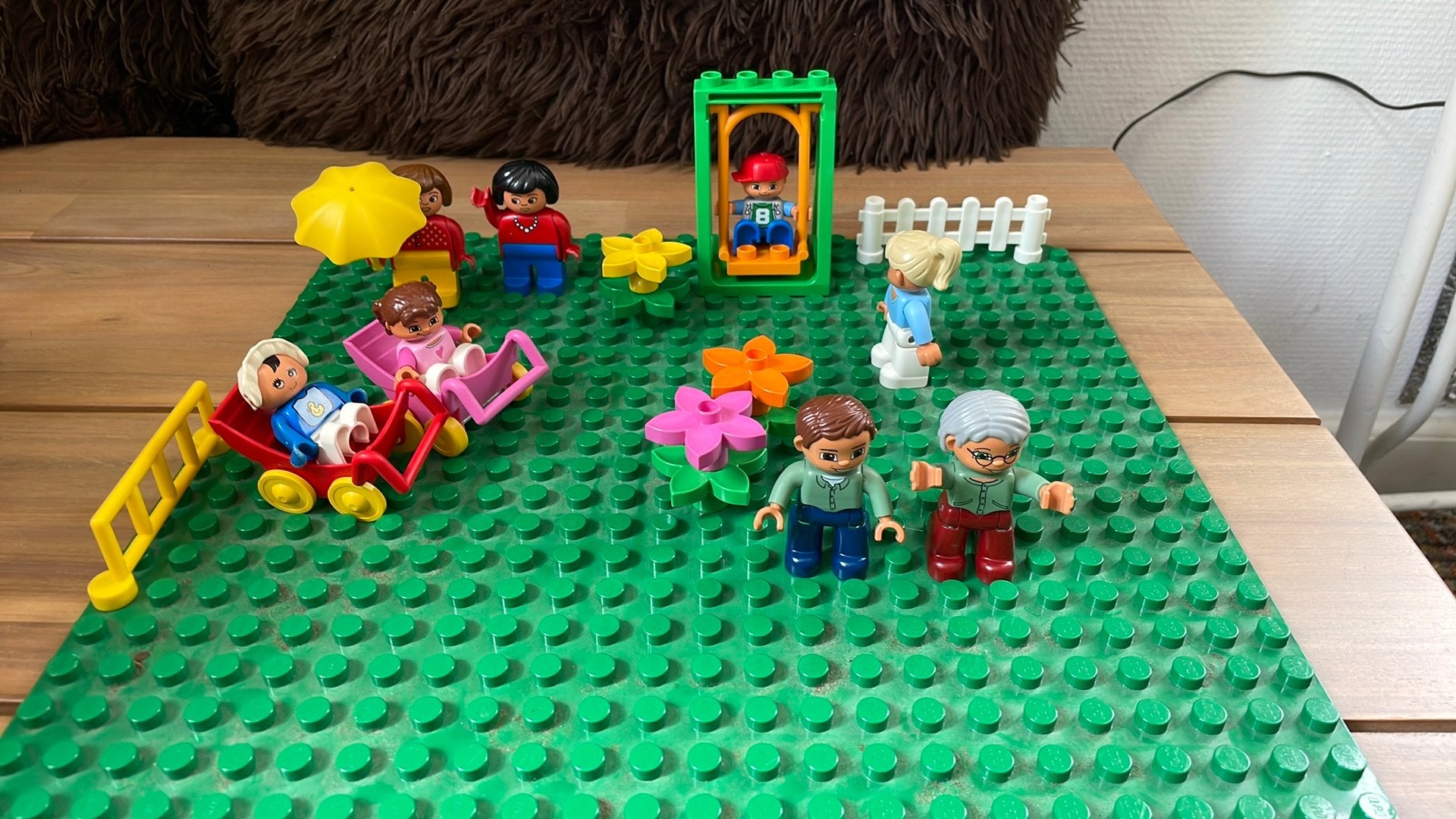 Lego duplo familie, Ophalen, Zo goed als nieuw, Duplo