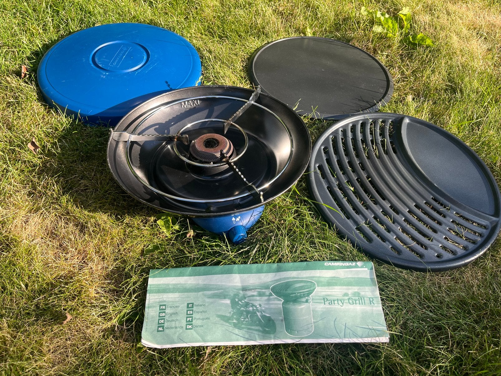 Campingaz Party Grill R, Ophalen, Gebruikt