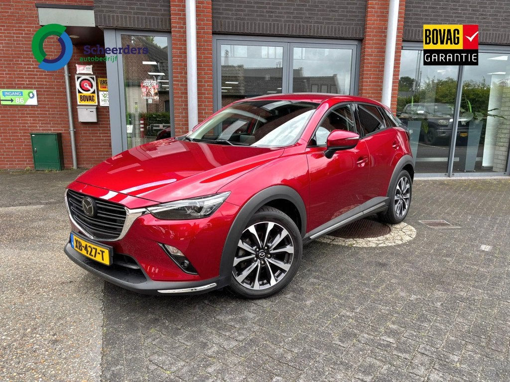 Mazda CX-3 2.0 SkyActiv-G 120 GT-M,trekhaak,Navi,carplay,1 j, Auto's, Gebruikt, Euro 6, 122 pk, Origineel Nederlands