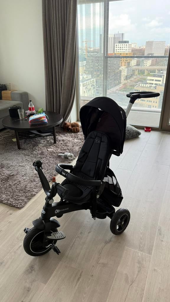 Kinderkraft EASYTWIST Tricyle - Black, Ophalen, Zo goed als nieuw