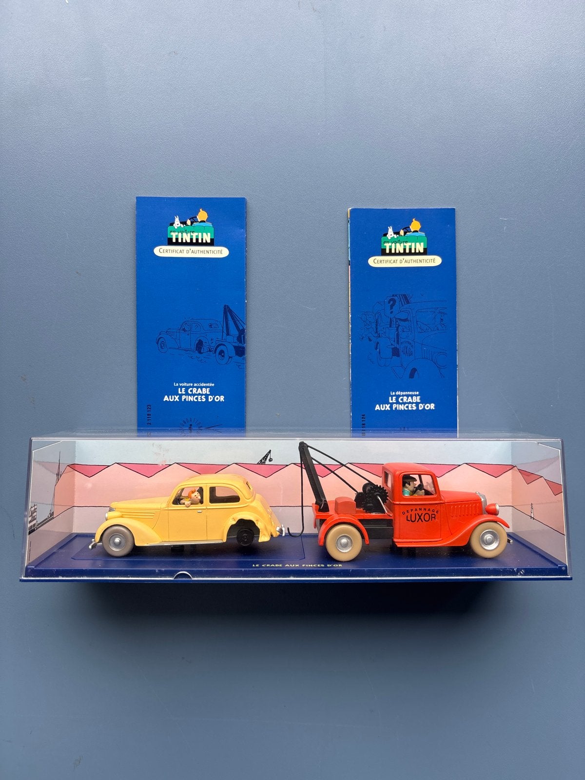 Kuifje auto's 1/43 - De Krab met de Gulden Scharen, Ophalen of Verzenden, Zo goed als nieuw, Auto