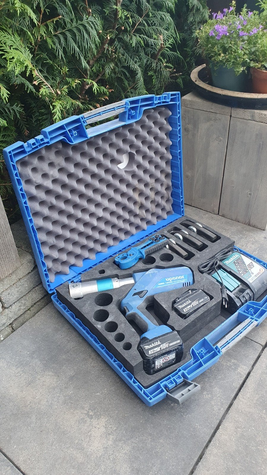 Uponor perstang 3x gebruikt., Ophalen, Zo goed als nieuw