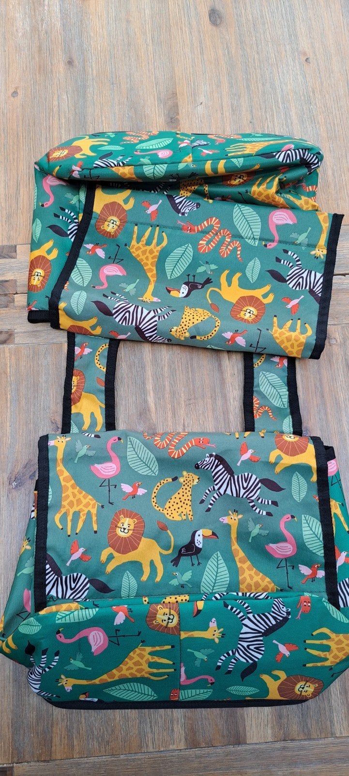 Hema Kinder Fietstas - Jungle Print, Ophalen of Verzenden, Gebruikt, Hema