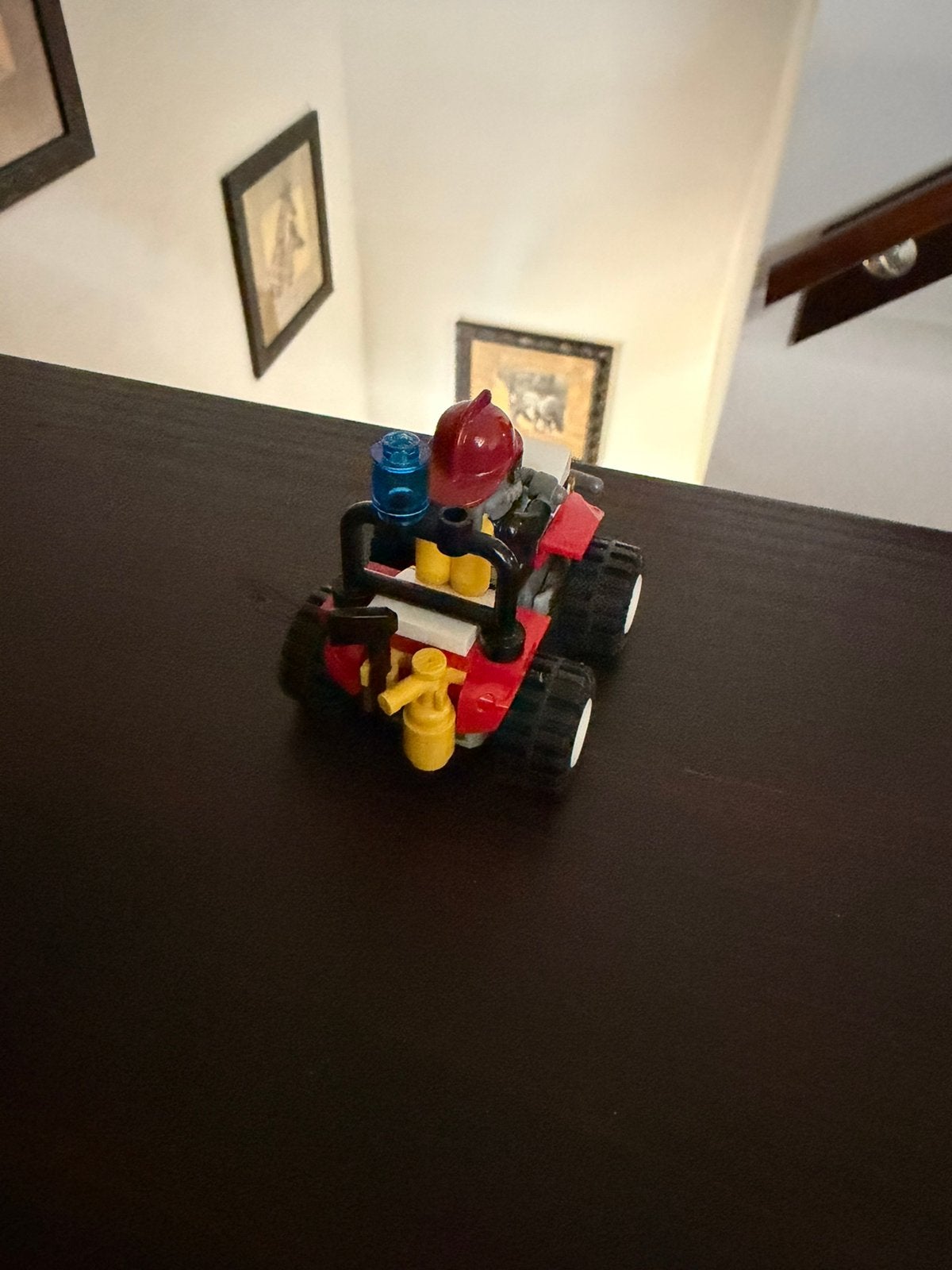 Lego brandweer quad, Ophalen of Verzenden, Zo goed als nieuw