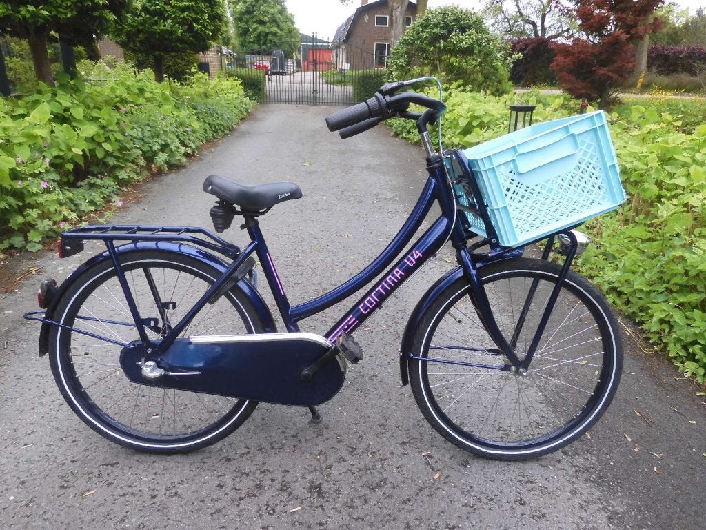 Prachtige Legion Blue  24"  Cortina U4 met 3 versnellingen, Fietsen en Brommers, Fietsen | Meisjes, Terugtraprem, 24 inch, Versnellingen